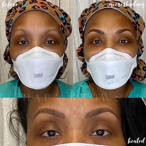 Eyebrow Tattoo result by Hapa Brows in Mililani, HI