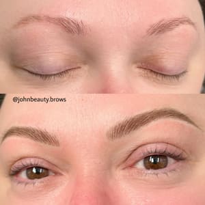 Eyebrow Tattoo result by Happy Brows & Lashes in Amarillo, TX