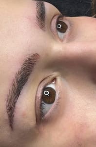 Eyebrow Tattoo result by Harmony Aesthetics in Miramar, FL