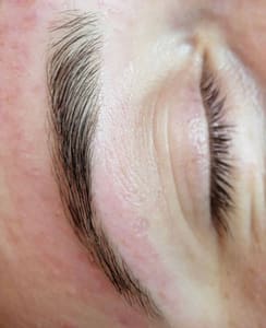Eyebrow Tattoo result by Haus of Beauty in Lynden, WA