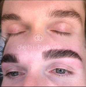 Eyebrow Tattoo result by HAUS OF DEBI: Natural Permanent Makeup in Las Cruces, NM