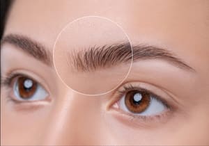 Eyebrow Tattoo result by HAUS OF DEBI: Natural Permanent Makeup in Las Cruces, NM
