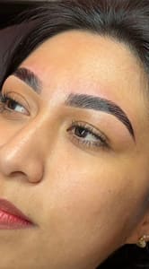 Eyebrow Tattoo result by Haus Of Divinity in Whittier, CA