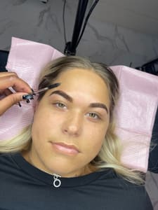 Eyebrow Tattoo result by Haus of Lee Co. in Springfield, OH
