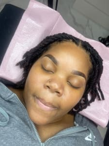 Eyebrow Tattoo result by Haus of Lee Co. in Springfield, OH