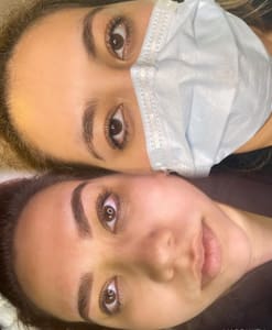 Eyebrow Tattoo result by Haus Of She in Arlington, TX