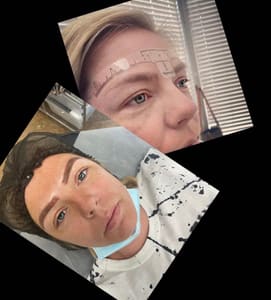 Eyebrow Tattoo result by Haus Of She in Arlington, TX
