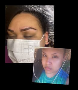 Eyebrow Tattoo result by Haus Of She in Arlington, TX