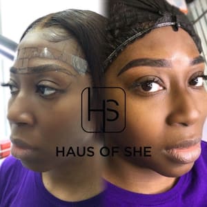 Eyebrow Tattoo result by Haus Of She in Arlington, TX