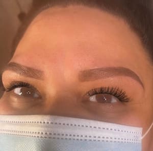 Eyebrow Tattoo result by Haus Of She in Arlington, TX