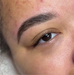 Eyebrow Tattoo result by Haven Beauty Bar in Allentown, PA