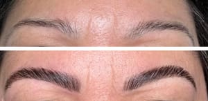 Eyebrow Tattoo result by Haven Beauty Bar in Allentown, PA