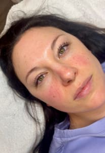 Eyebrow Tattoo result by Haven Beauty Bar in Allentown, PA
