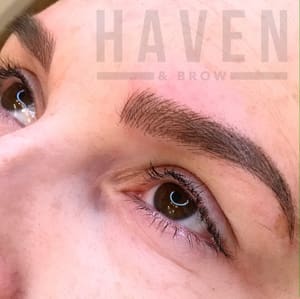 Eyebrow Tattoo result by Haven & Brow in Sumner, WA