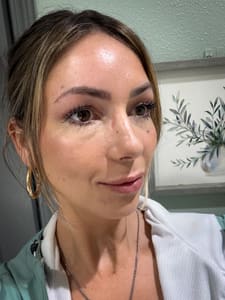 Eyebrow Tattoo result by Havenly Beauty Spa - Melissa Pinon in Visalia, CA