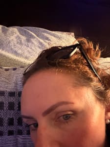 Eyebrow Tattoo result by Havenly Beauty Spa - Melissa Pinon in Visalia, CA