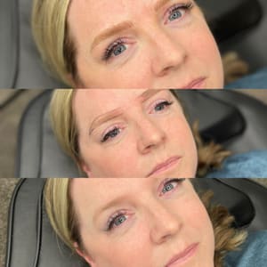 Eyebrow Tattoo result by Hazel Eyes Esthetics in Lehi, UT