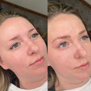 Eyebrow Tattoo result by Hazel Eyes Esthetics in Lehi, UT