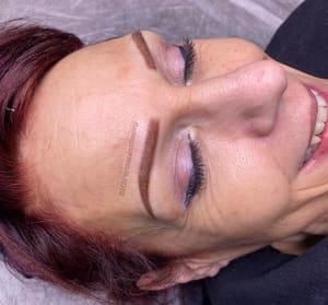 Eyebrow Tattoo result by HB Permanent Beauty in Palos Heights, IL