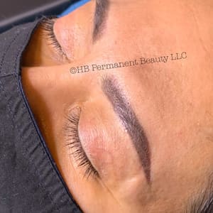 Eyebrow Tattoo result by HB Permanent Beauty in Palos Heights, IL