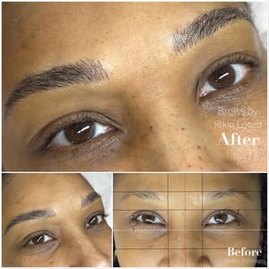 Eyebrow Tattoo result by HD Beauty Ink in Glen Allen, VA