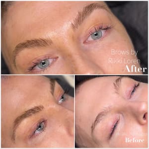 Eyebrow Tattoo result by HD Beauty Ink in Glen Allen, VA