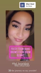 Eyebrow Tattoo result by HD BrowBlink in Tampa, FL