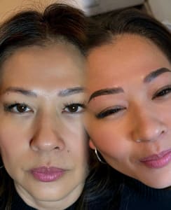Eyebrow Tattoo result by HDBeauty Lashes & Brows in Kirkland, WA