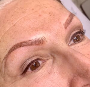 Eyebrow Tattoo result by Heather Brown Face and Body Studio in Indianapolis, IN