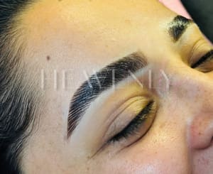 Eyebrow Tattoo result by Heavenly Beauty & Lash Avenue in Humble, TX