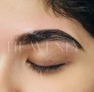 Eyebrow Tattoo result by Heavenly Beauty & Lash Avenue in Humble, TX