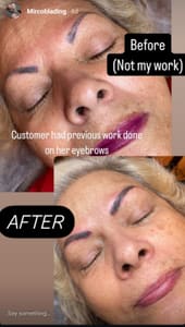 Eyebrow Tattoo result by Heavenly Brows in Westminster, CO