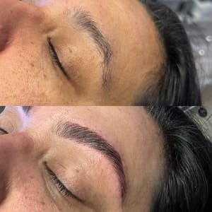 Eyebrow Tattoo result by Heavenly Hills Aesthetics in De Pere, WI