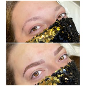 Eyebrow Tattoo result by Heavenly Hues, LLC in Fort Wayne, IN