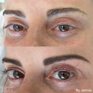 Eyebrow Tattoo result by Hedman Method in Miami, FL