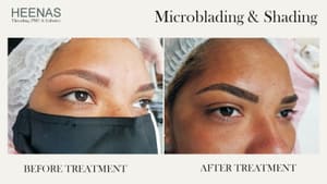 Eyebrow Tattoo result by Heenas Laser Skin & Threading in Tysons, VA