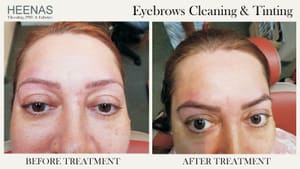 Eyebrow Tattoo result by Heenas Laser Skin & Threading in Tysons, VA