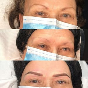Eyebrow Tattoo result by Helengstudio in Glendale, NY