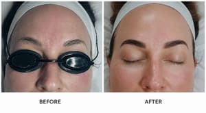 Eyebrow Tattoo result by Hella Yoffi Esthetics in Melbourne, FL