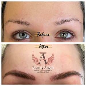Eyebrow Tattoo result by Hello Darling Beauty Bar in Rochester, MI