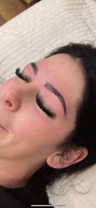 Eyebrow Tattoo result by Hello honey Aesthetics in West Chester, PA