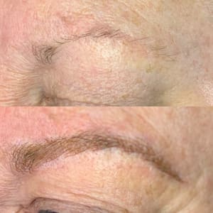 Eyebrow Tattoo result by Hello.Mello.Microblading in Winston Salem, NC