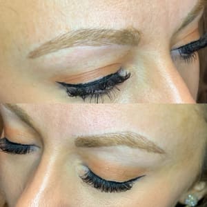 Eyebrow Tattoo result by Hello.Mello.Microblading in Winston Salem, NC