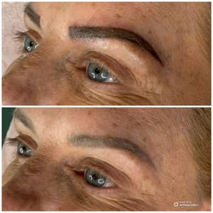 Eyebrow Tattoo result by Henda eyebrows in St Johns, FL