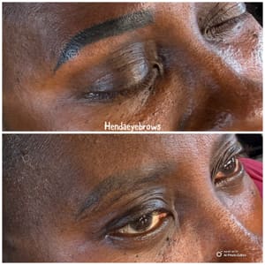 Eyebrow Tattoo result by Henda eyebrows in St Johns, FL
