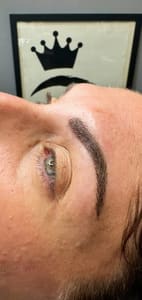 Eyebrow Tattoo result by Henda eyebrows in St Johns, FL
