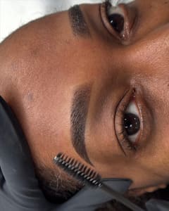 Eyebrow Tattoo result by Henna Bui permanent makeup in Baton Rouge, LA