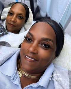 Eyebrow Tattoo result by Henna Bui permanent makeup in Baton Rouge, LA