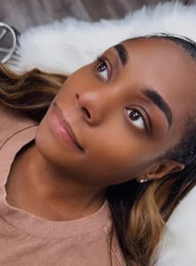 Eyebrow Tattoo result by Henna Bui permanent makeup in Baton Rouge, LA
