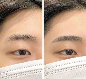 Eyebrow Tattoo result by Henrix PMU Studio in Fairfax, VA